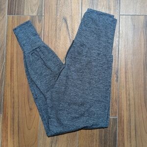 Aerie Gray Sweatpants with Tapered Leg Design, Size XXS